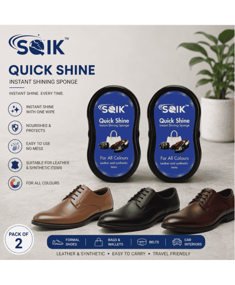 SQIK Neutral Instant Shiner For All Colours Pack of 2